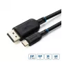 Laido adapteris MicroConnect MC-USBCDP05 0,5 m USB Type-C į DisplayPort juodas