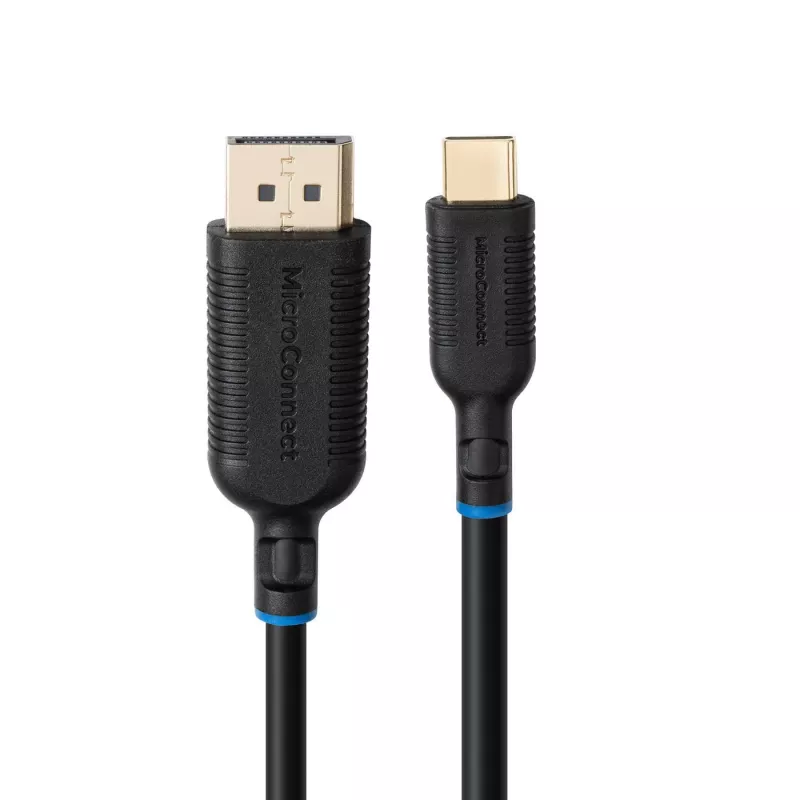 Laido adapteris MicroConnect MC-USBCDP05 0,5 m USB Type-C į DisplayPort juodas