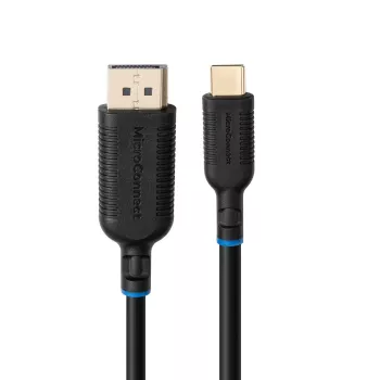 MicroConnect MC-USBCDP1 adapterinis kabelis USB Type-C – DisplayPort 1 m juodas