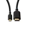 MicroConnect MC-USBCHDMI05 USB-C į HDMI vaizdo kabelio adapteris 0,5 m HDMI A tipas (Standartinis) Juoda