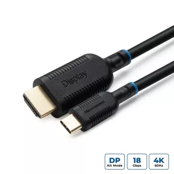 Microconnect MC-USBCHDMI2 vaizdo kabelio adapteris 2 m USB Type-C – HDMI juodas