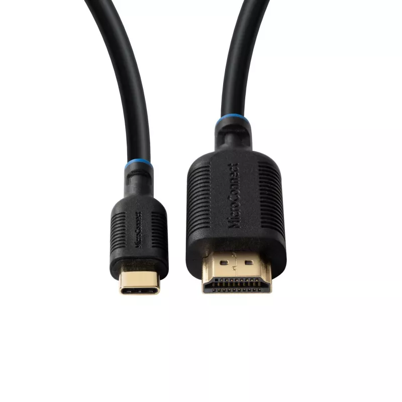 Microconnect MC-USBCHDMI2 vaizdo kabelio adapteris 2 m USB Type-C – HDMI juodas