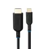 Microconnect MC-USBCHDMI2 vaizdo kabelio adapteris 2 m USB Type-C – HDMI juodas