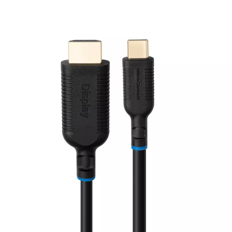 Microconnect MC-USBCHDMI2 vaizdo kabelio adapteris 2 m USB Type-C – HDMI juodas