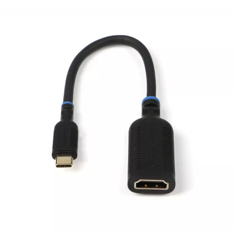 Microconnect MC-USBCHDMI-A USB-C į HDMI vaizdo adapteris 0,2 m Juoda