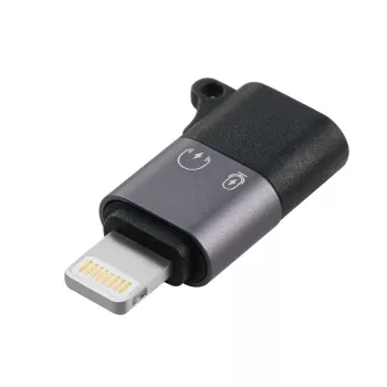 MicroConnect MC-USBCLIGHT USB-C į Lightning keitiklis, sidabrinis