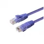 MicroConnect MC-UTP6A01P tinklo kabelis, violetinis, 1 m, Cat6a, U/UTP