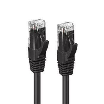 Microconnect MC-UTP6A03S tinklo kabelis 3 m Cat6a U/UTP juodas