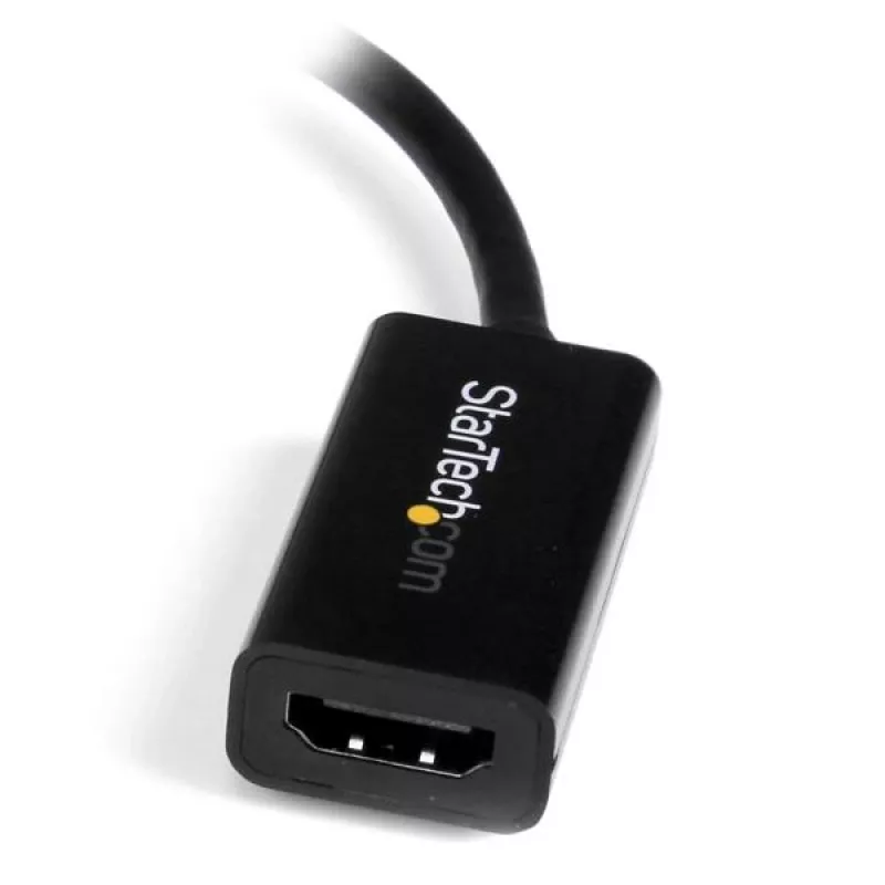 StarTech.com Mini DisplayPort į HDMI adapteris – aktyvus mDP į HDMI vaizdo keitiklis – 4K 30Hz – Mini DP ar Thunderbolt 1/2 Mac/PC prie HDMI monitoriaus/TV/ekrano – mDP 1.2 į HDMI adapteris