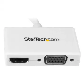 StarTech.com MDP2HDVGAW – 2-in-1 Mini DisplayPort į HDMI arba VGA adapteris, baltas