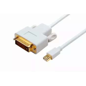 Microconnect MDPDVI1 vaizdo kabelio adapteris 1 m Mini DisplayPort DVI-D baltas