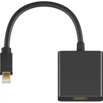 MicroConnect MDPHDMIB vaizdo kabelio adapteris 0,15 m Mini DisplayPort → HDMI A tipas juodas