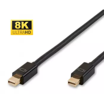 Microconnect MDPMDP1BV1.4 Mini DisplayPort kabelis 1 m, juodas