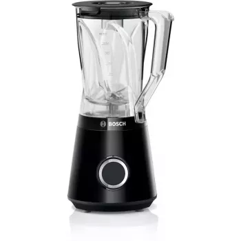 Stalo blenderis Bosch Serie 4 MMB6141B — 1200 W, 1,5 l Tritan dubuo, 2 greičiai, ledo smulkinimas, juodas
