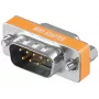 MicroConnect MOD99FN metalinis DB9 lyties keitiklis