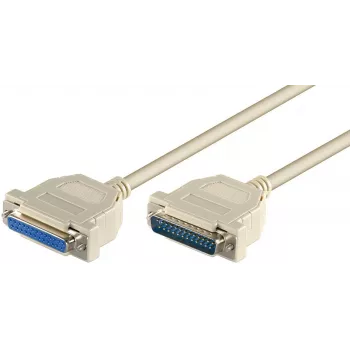Microconnect MODGR3 serijinis laidas baltas 3 m DB-25