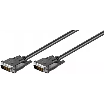 MicroConnect MONCC2 DVI-D kabelis 2 m DVI-D DVI-D (DL) Juoda