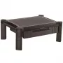 StarTech.com MONSTADJD reguliuojamo aukščio monitoriaus stovas su stalčiumi, laisvai pastatomas, 10 kg, 33-81,3 cm, juodas