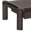 StarTech.com MONSTADJD reguliuojamo aukščio monitoriaus stovas su stalčiumi, laisvai pastatomas, 10 kg, 33-81,3 cm, juodas