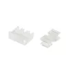 RJ-45 jungtis LogiLink MP0070, Cat.6A, 10 Gbps, sidabrinė, 50 vnt.