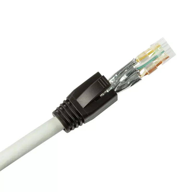 RJ-45 jungtis LogiLink MP0070, Cat.6A, 10 Gbps, sidabrinė, 50 vnt.