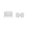 RJ-45 jungtis LogiLink MP0070, Cat.6A, 10 Gbps, sidabrinė, 50 vnt.