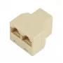 Microconnect MPK302 tinklo jungtis (moteriška RJ45 – moteriška RJ45) smėlio spalvos