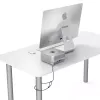 Compulocks Mac Studio Ledge Lock Adapter rakinamas kabelio spyna sidabrinė