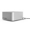 Compulocks Mac Studio Ledge Lock Adapter rakinamas kabelio spyna sidabrinė