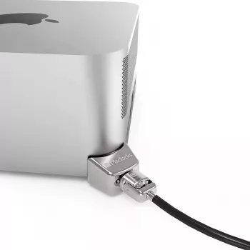 Compulocks Mac Studio Ledge Lock Adapter rakinamas kabelio spyna sidabrinė