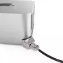 Compulocks Mac Studio Ledge Lock Adapter rakinamas kabelio spyna sidabrinė