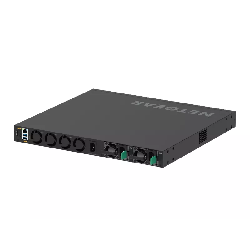 NETGEAR M4350-44M4X4V valdomas L3 2,5G Ethernet (100/1000/2500) jungiklis su PoE, 1U, juodas