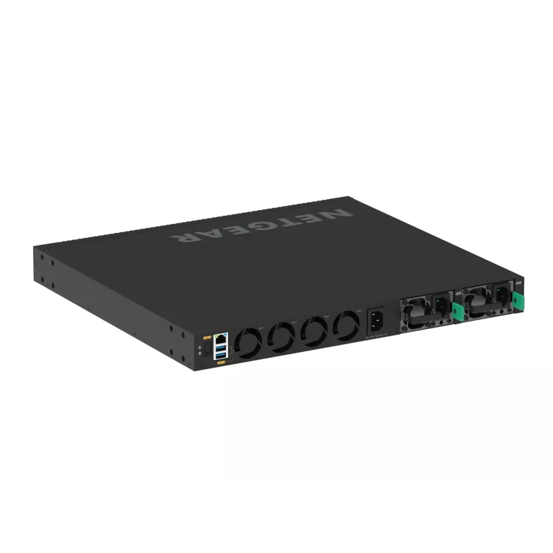 NETGEAR M4350-44M4X4V valdomas L3 2,5G Ethernet (100/1000/2500) jungiklis su PoE, 1U, juodas