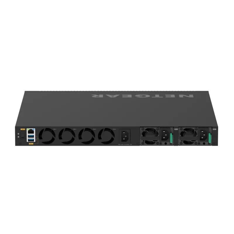 NETGEAR M4350-44M4X4V valdomas L3 2,5G Ethernet (100/1000/2500) jungiklis su PoE, 1U, juodas