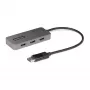 StarTech.com 3 prievadų MST šakotuvas – DisplayPort į 3x HDMI, trigubi 4K 60Hz monitoriai, DP 1.4 kelių monitorių vaizdo adapteris, 30 cm įmontuotas kabelis, USB maitinimas, tik Windows