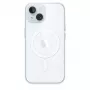 Apple apsauginis dėklas iPhone 15, MagSafe, permatomas, polikarbonatas, 6,1 colio