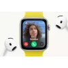 Apple Watch SE GPS + Cellular 44 mm Starlight aliumininis korpusas smėlio spalvos apyrankė