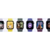 Apple Watch SE GPS + Cellular 44 mm Starlight aliumininis korpusas smėlio spalvos apyrankė