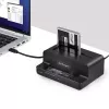 StarTech.com M.2 NVMe į 2,5/3,5 colio SATA diskų kopijavimo įrenginys, dviejų lizdų atskiras SSD klonavimo įrenginys / diskų dokas, dvikryptis NVMe į SATA / SATA į NVMe, iki 27 GB/min, TAA