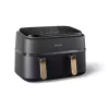Oro gruzdintuvė Philips 3000 serijos NA352/04 9L 2750W Dvigubas krepšelis