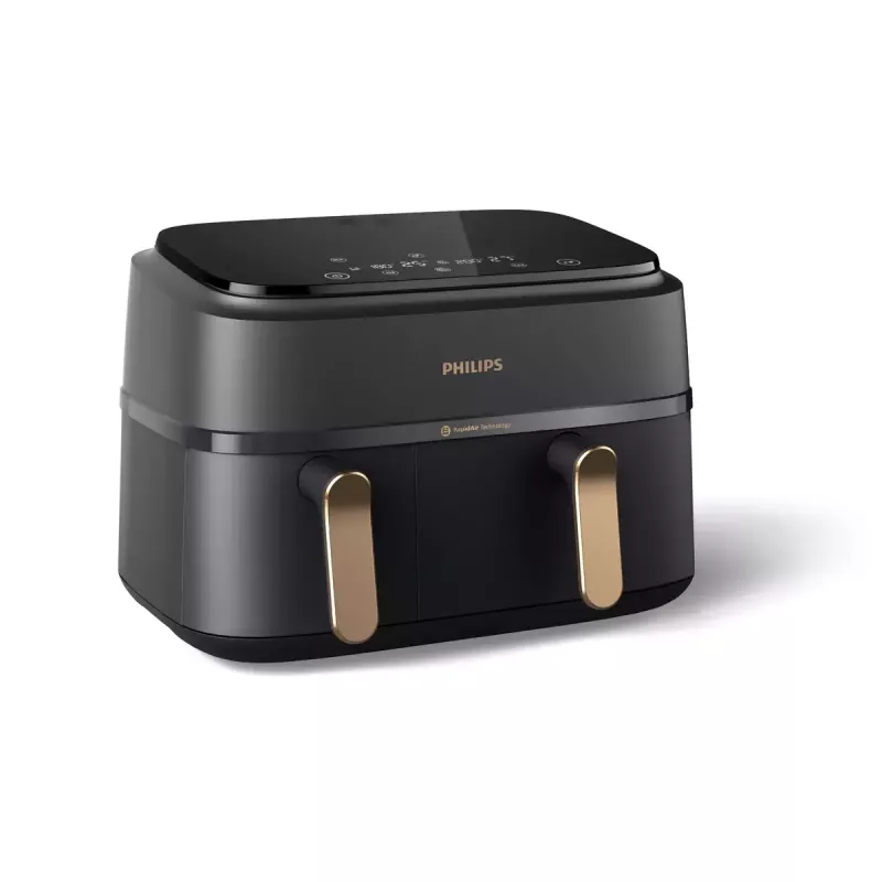 Oro gruzdintuvė Philips 3000 serijos NA352/04 9L 2750W Dvigubas krepšelis