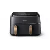 Oro gruzdintuvė Philips 3000 serijos NA352/04 9L 2750W Dvigubas krepšelis