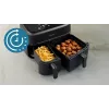 Oro gruzdintuvė Philips 3000 serijos NA352/04 9L 2750W Dvigubas krepšelis