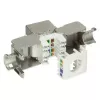 Keystone modulis LogiLink NK4001, RJ-45, metalizuotas baltas