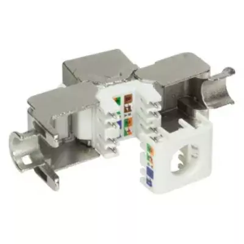 Keystone modulis LogiLink NK4001, RJ-45, metalizuotas baltas
