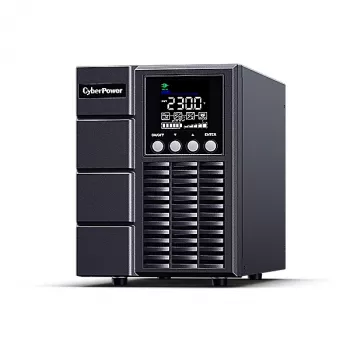 Nepertraukiamo maitinimo šaltinis CYBERPOWER OLS1000EA, Online dvigubos konversijos, 1 kVA/900 W, 3× IEC C13 lizdai, grynas sinusas, LCD, bokštas