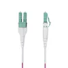 StarTech.com 1m LC-LC UPC OM4 daugiamodis šviesolaidinis kabelis, Erika Violet, 50/125µm, 40G/100G, LOMMF/VCSEL, Uniboot, OFNR