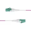 StarTech.com 20m LC-LC OM4 daugiamodis šviesolaidinis kabelis, Erika Violet, 50/125µm, 40G/100G, LOMMF/VCSEL, Uniboot, OFNR