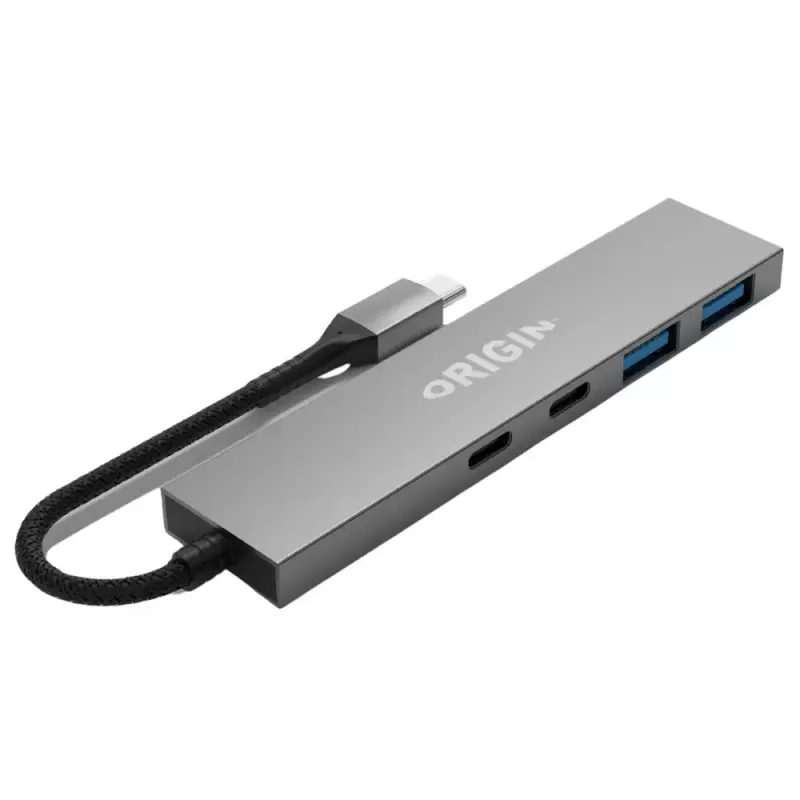 Origin Storage Docking Station – 2x USB 3.2 prievadai ir 2x USB-C prievadai (DELOCK)