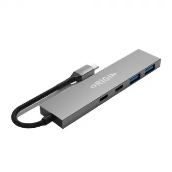 Origin Storage Docking Station – 2x USB 3.2 prievadai ir 2x USB-C prievadai (DELOCK)